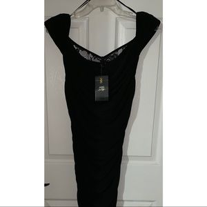 NWT A.B.S. By Allen Schwartz Black Dress